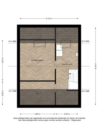 Floorplan - Dekkershof 10, 7213 XK Gorssel